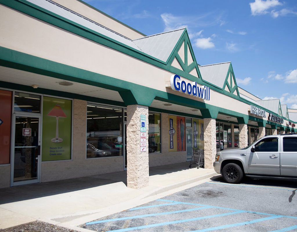 Exterior View of A Goodwill Building