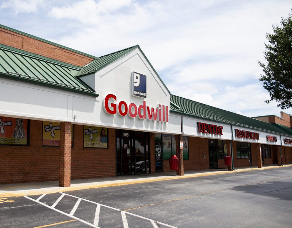 Exterior View of A Goodwill Building