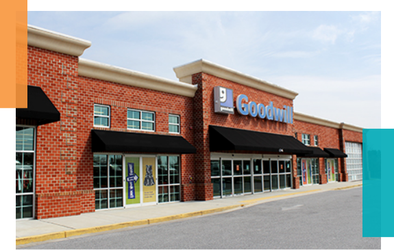 Exterior image or Goodwill store
