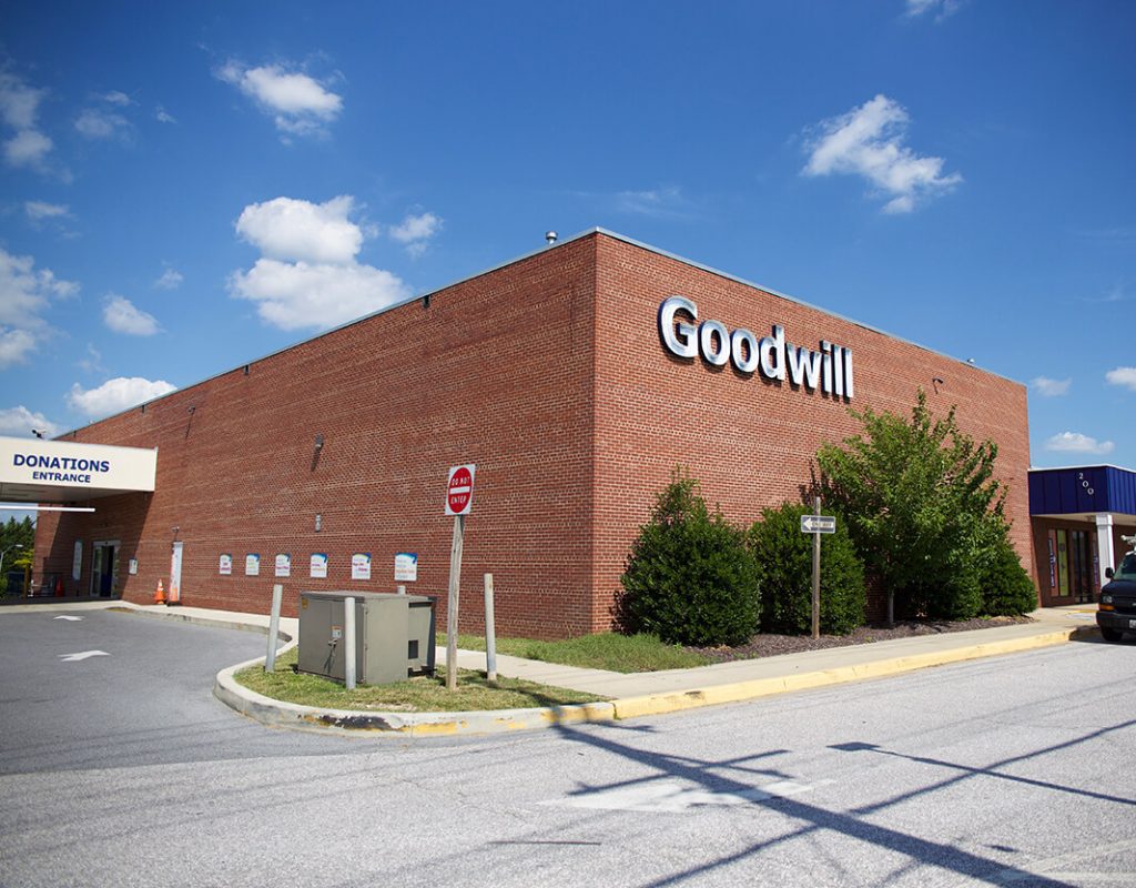 Exterior View of A Goodwill Building