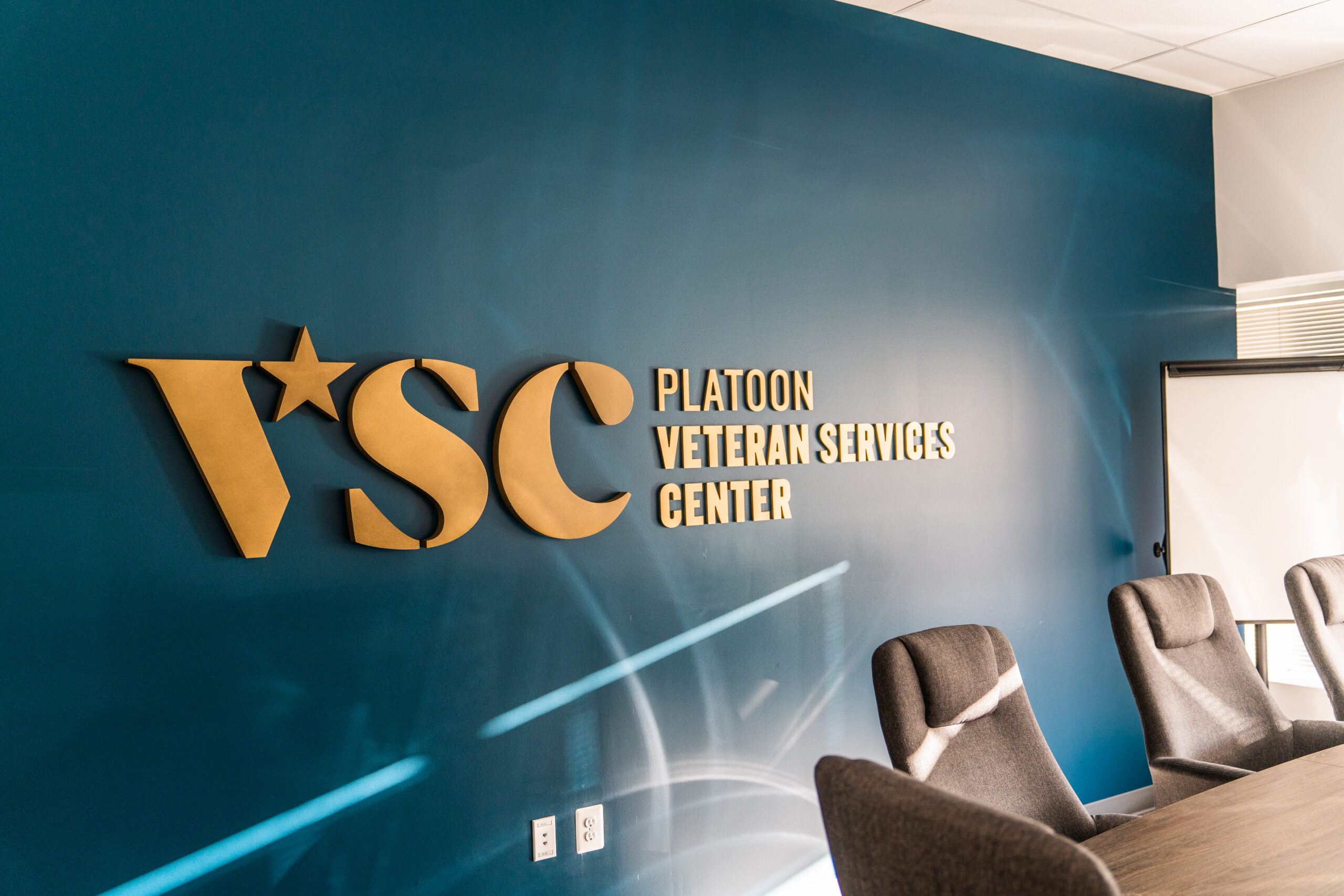 VSC Logo on wall