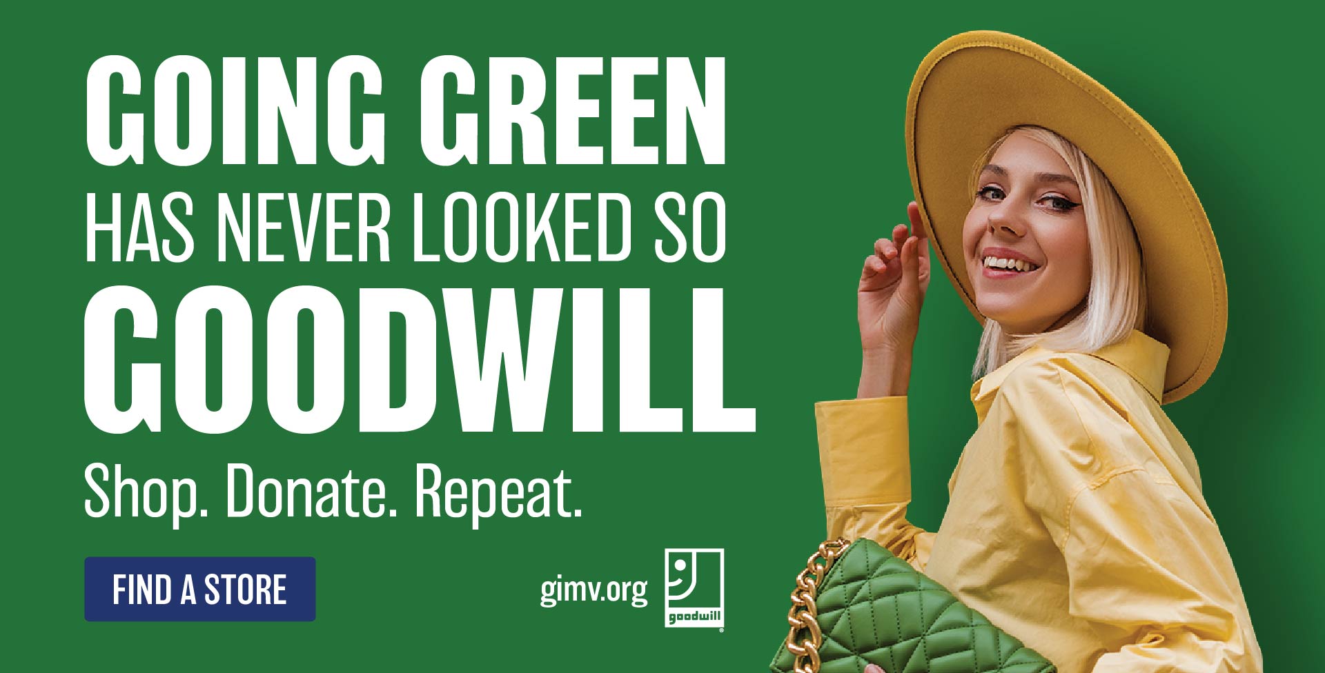 Going Green Never Looked So Goodwill