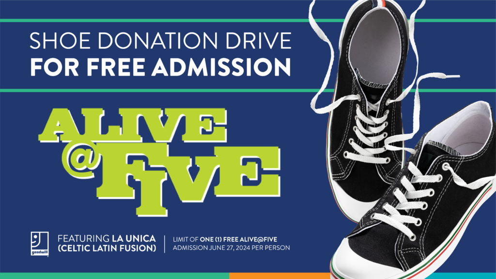 Alive Five Shoe Donation Drive Goodwill Monocacy Valley