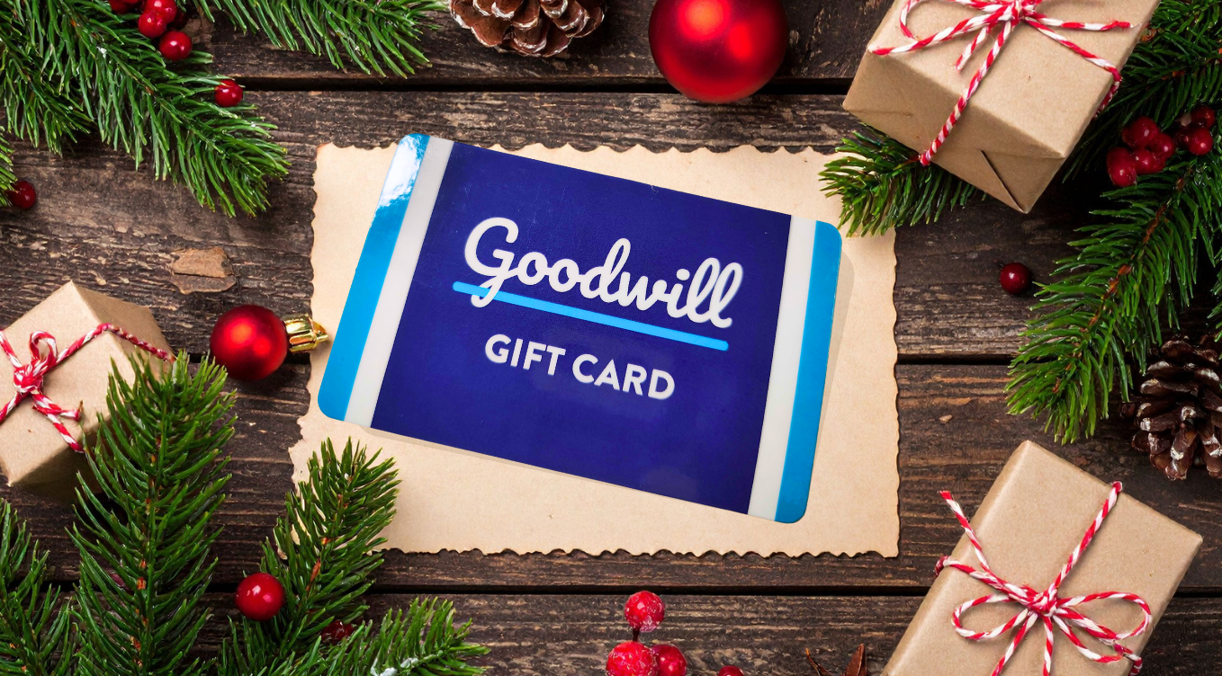 Dark filter over someone looking through racks of clothing