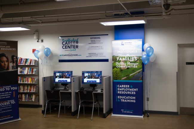 goodwill career center desks