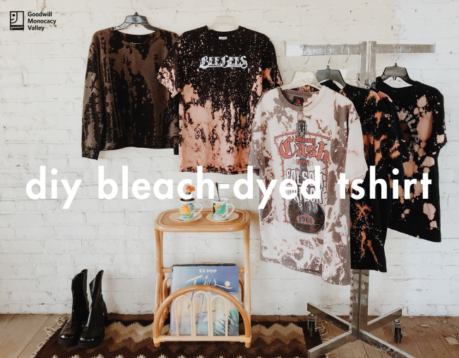 Diy Bleach Dyed T Shirt Goodwill Monocacy Valley Frederick Maryland,Accent Wall Ideas For Kitchen